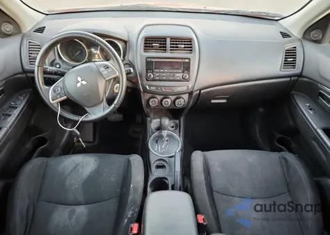 2015 Mitsubishi Outlander Sport Es из США, поврежденный, VIN 4A4AP3AU1FE001827